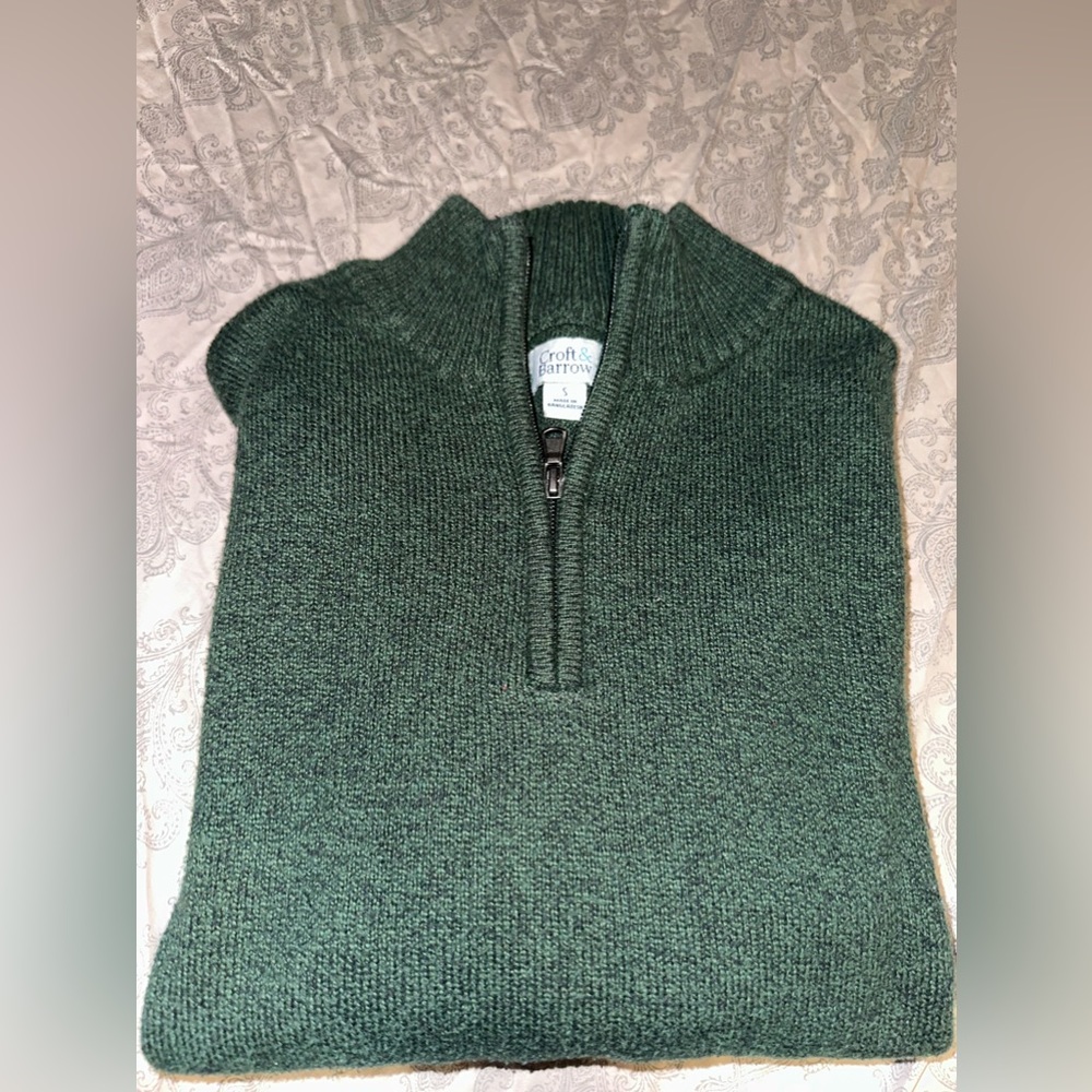 half zip sweater
